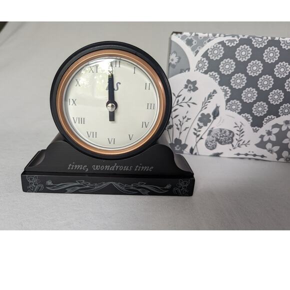 Taylor Swift Clock Folklore Era Time Wondrous Time Lyrics Desk Decor Bookshelf - Picture 2 of 11